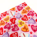 Load image into Gallery viewer, Woof Hearts - Pink Doggie Bandana