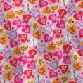 Load image into Gallery viewer, Woof Hearts - Pink Doggie Bandana