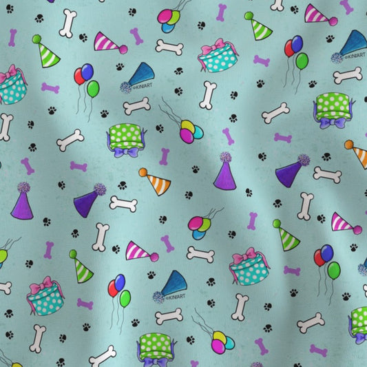 Birthday Pawty Doggie Bandana