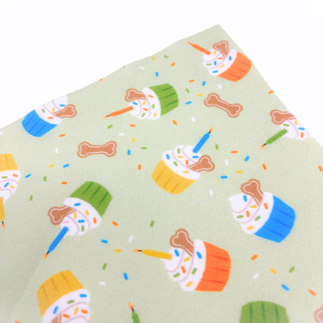 Birthday Pupcakes Doggie Bandana