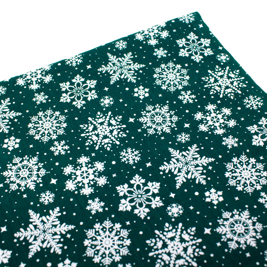 Emerald Snowflakes