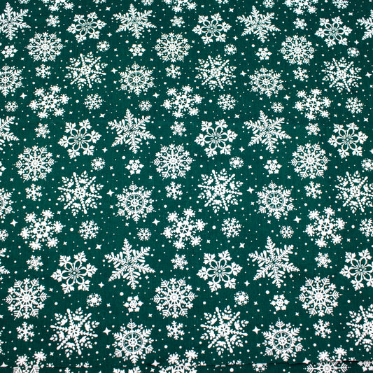 Emerald Snowflakes