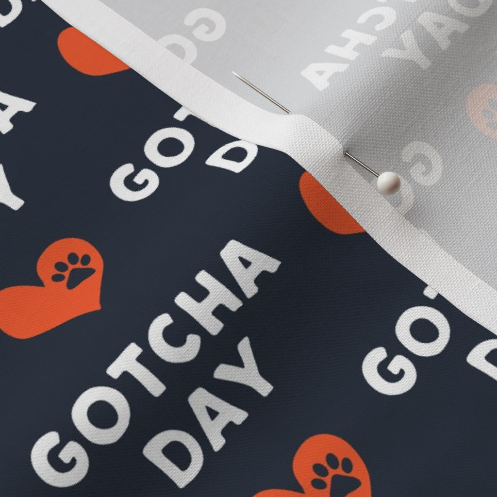 Gotcha Day Doggie Bandana (Navy)