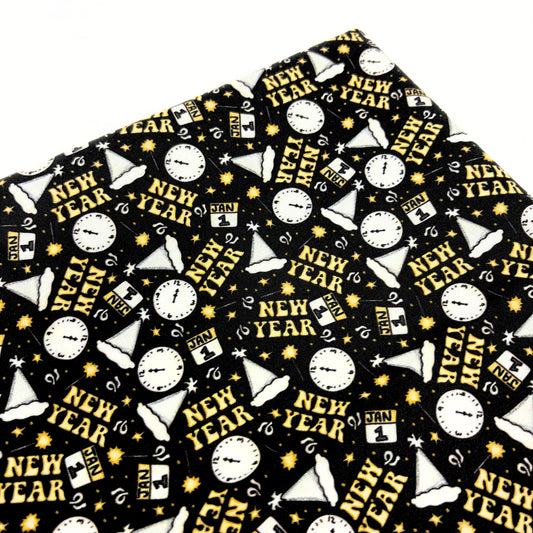 Happy New Year Doggie Bandana