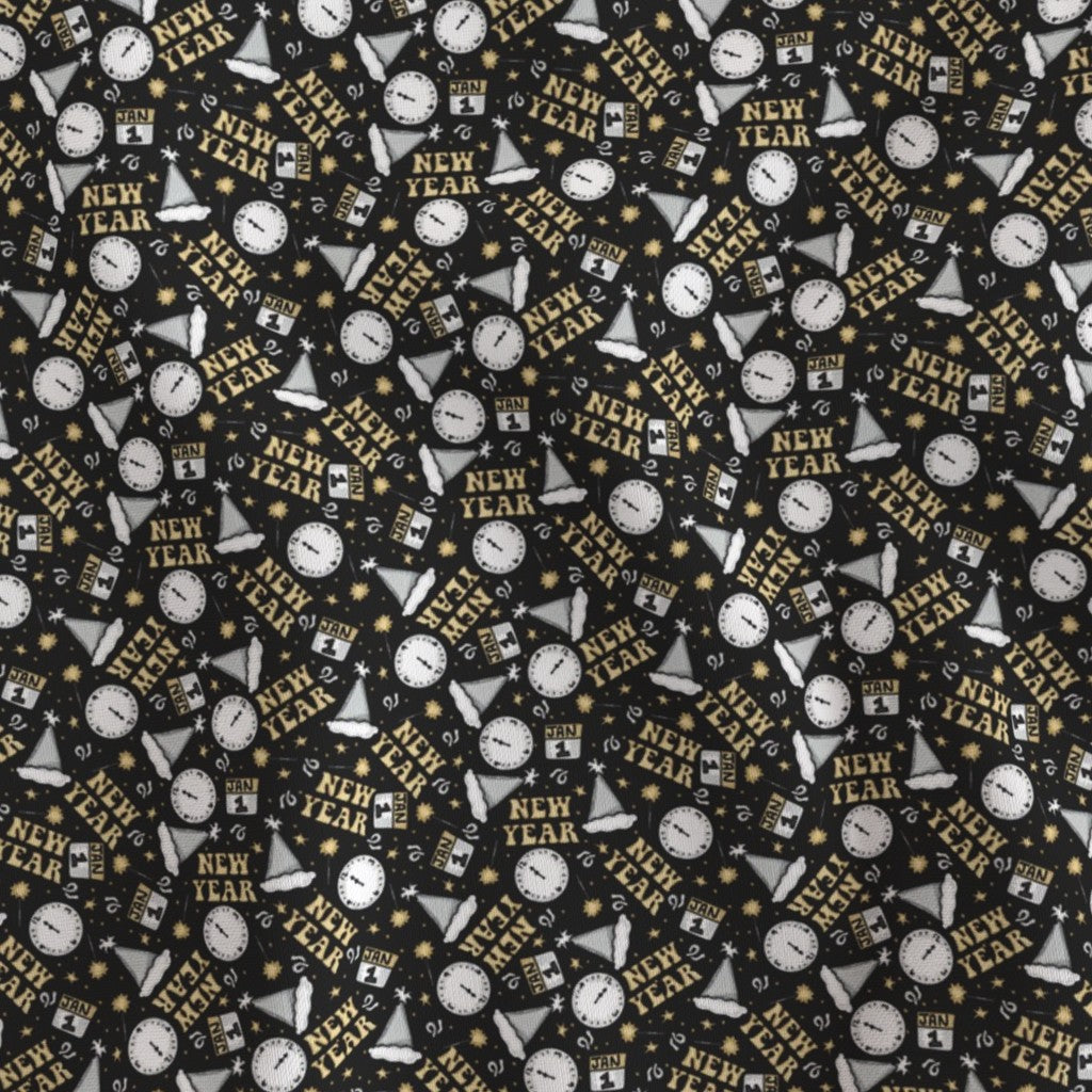 Happy New Year Doggie Bandana