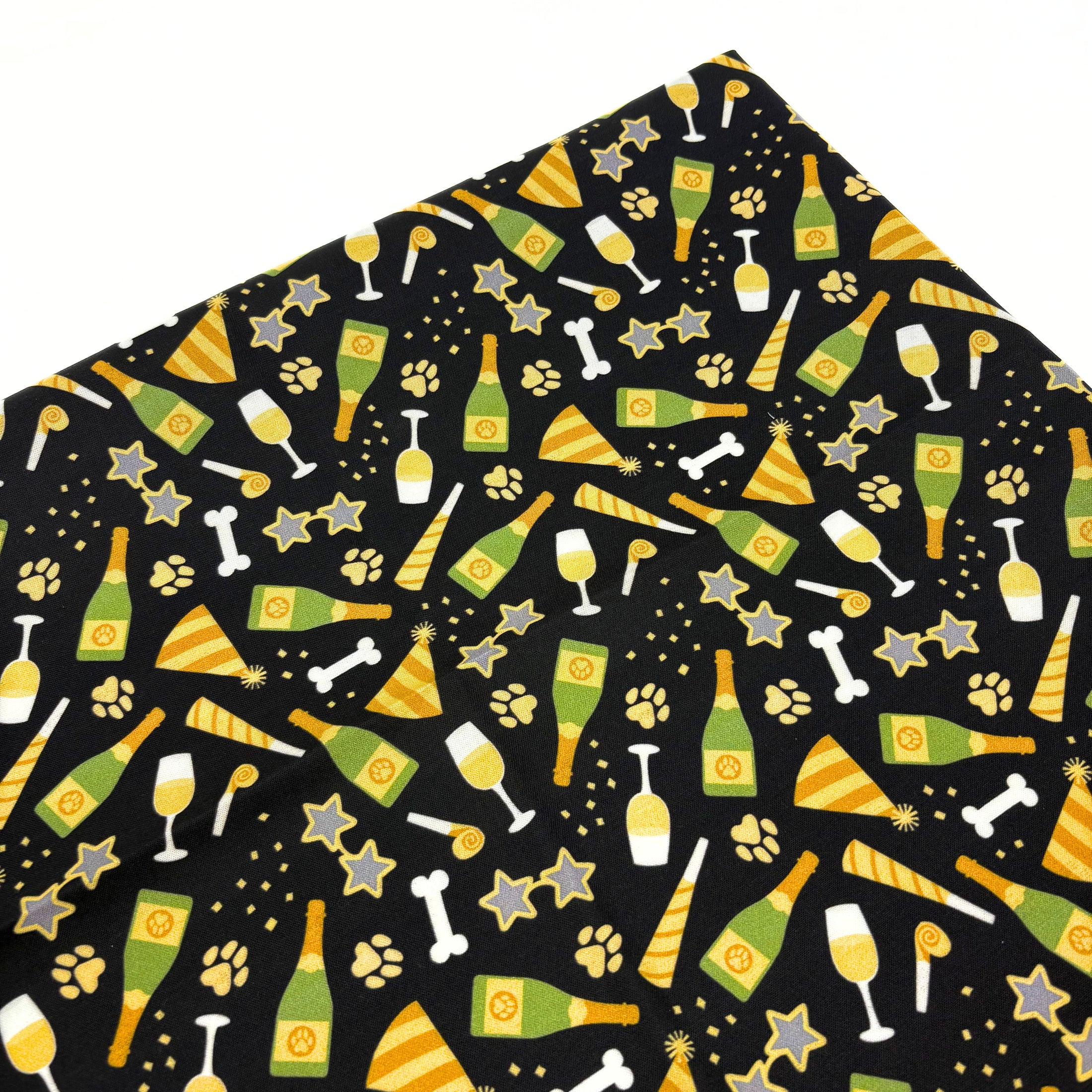 New Years Pawty Doggie Bandana