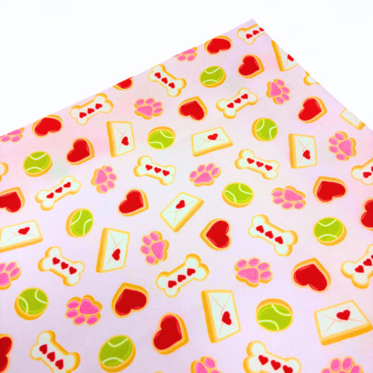 Valentine's Cookies Doggie Bandana