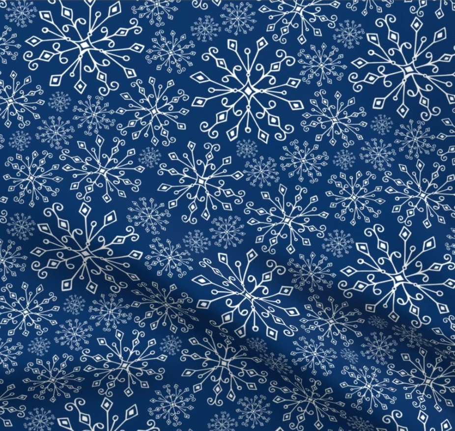 Blue Snowflakes