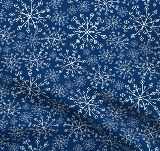 Blue Snowflakes