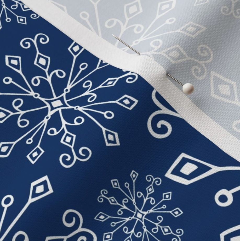 Blue Snowflakes
