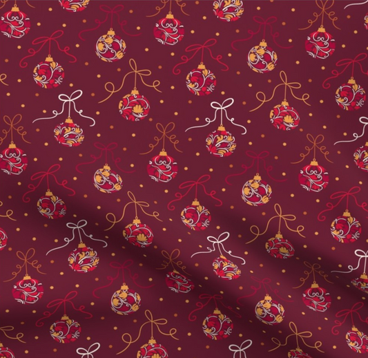 Burgundy Baubles