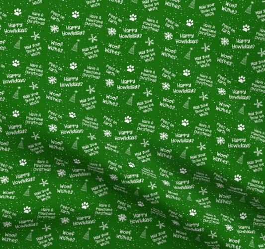 Festive Phrases - Green