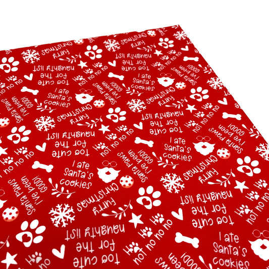 Festive Phrases - Red