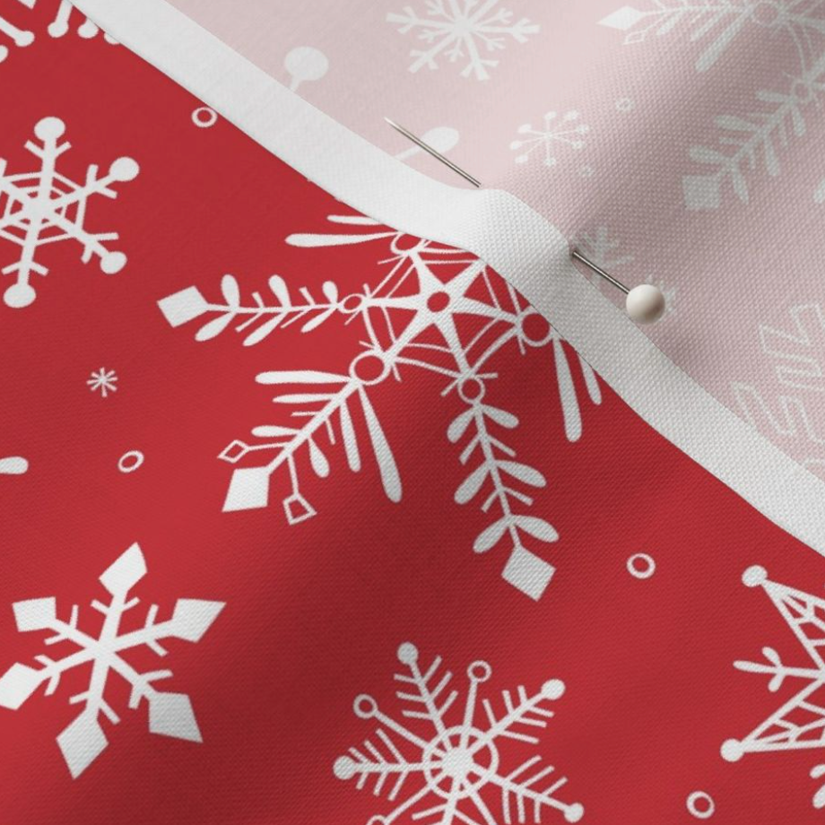 Red Snowflakes